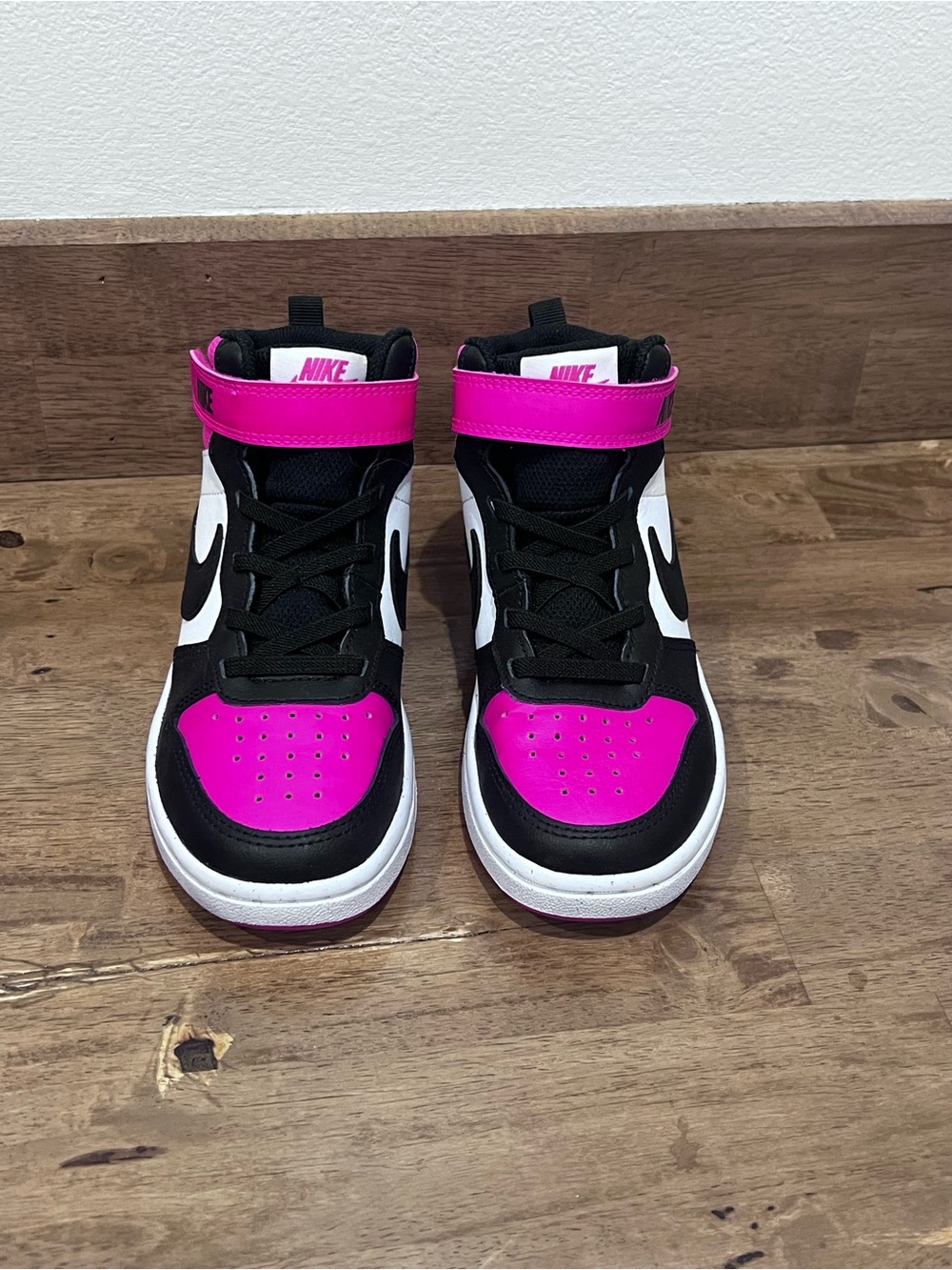 Nike Court Borough Mid 2 High Top Sneakers Girls - Picture 3 of 9